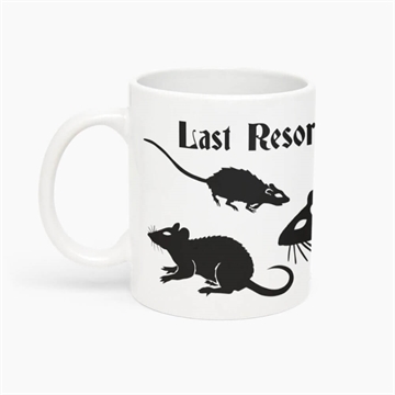Last Resort AB Mug Rat race